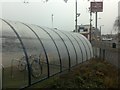 Bike shelter, Long Eaton station