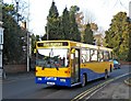 Bakerbus Volvo B6 reg L662MSF on service 350 Hanley to Newport