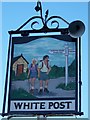 Sign for the White Post Inn