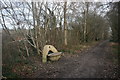 Memorial bench by the Forest Way