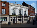 Bank buildings in Stowmarket town centre