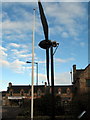 Catalina flying boat propeller in Mitchell Lane, Alness