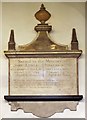 St Cuthbert, Thetford, Norfolk - Wall monument