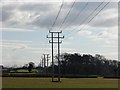 Power line near Elvaston