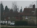 The tops of the Oast house on Sand Rd, Lamberhurst