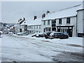 Looking down Hindon High Street