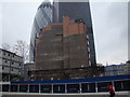 View of the Gherkin and two other buildings from Bishopsgate