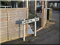 Street name sign, Cherryhill Road, Dundonald