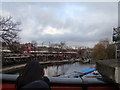 View of Camden Lock from the Camden High Street bridge