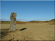 NM9028 : Standing stone at Strontoiller by Dave Fergusson