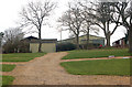 Bush Hill campsite deserted in winter