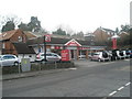 Garage on the A287 at Churt