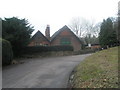 Churt Club as seen from Old Kiln Lane