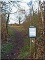 Entrance to Hartlebury Common