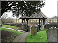 The lych gate at St Nicholas, Kingsley