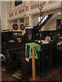 TQ3380 : Lectern within St Margaret Pattens by Basher Eyre