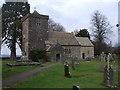ST3794 : St Andrew's Church, Tredunnock by John Lord