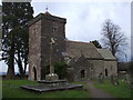 The Cross, Tredunnock churchyard