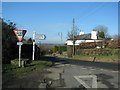 SS6437 : Road junction at the east end of Bratton Fleming by Sarah Charlesworth