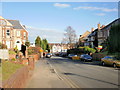 Looking down Bassaleg Road towards the Handpost, Newport