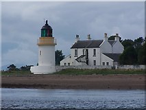 NN0163 : Corran lighthouse, viewed from the ferry by David Martin