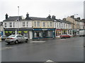 Mini-roundabout at the junction of Teville and Clifton Roads