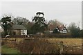 Half timbered building & cottage, Lydens Lane