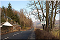 A welcome sign near Broughton