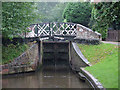 SP1771 : Bridge No 32 at Lapworth Locks No 7, Warwickshire by Roger  D Kidd