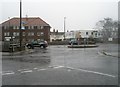 Roundabout in Chapel Road