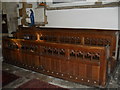 Choir stalls within St Andrew, Oving