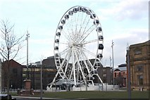NZ4920 : Ferris wheel in Middlesbrough town centre by Philip Barker