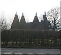 Oast house, near The Triangle, Chiddingstone