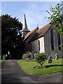 St Andrew, Tangmere in the February sunshine