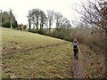 A footpath which runs near Raleigh Manor