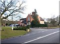 The Lodge at the entrance to Goldicote House