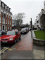 Looking westwards along Ambrose Place