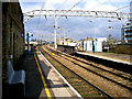 Cambridge Heath Station:  view to the north