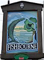 Village sign, Fishbourne