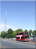 TQ3370 : Crystal Palace Parade and TV mast by Malc McDonald