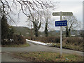 Road junction East of Nantmawr