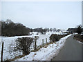 Road to Oswestry Racecourse