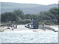 SZ0386 : Shell Bay ferry slipway by Malc McDonald