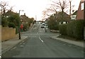 Crossroads at the end of Rutland Road