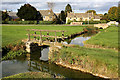 Footbridge: Bledington Village Green