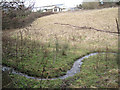 A winding channel below Moorpark