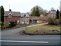 Cottages overlooking the Crossway junction