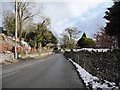 View down Moor Road, towards Leyburn