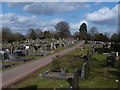 ST3489 : Christchurch cemetery, near Newport by Ruth Sharville