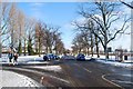 SZ6199 : Gosport under snow - Walpole Road (1) by Barry Shimmon